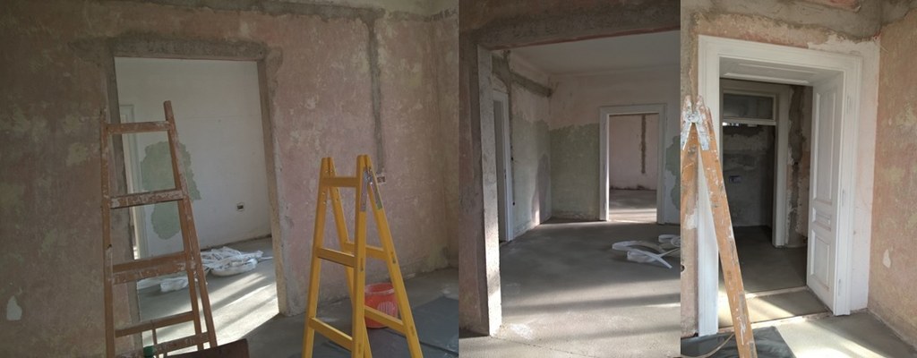 ODSTRANJEVANJE STARE BARVE - LJUBLJANA CENTER